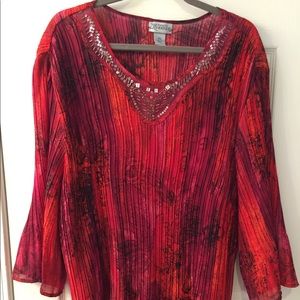 Red sequined too from Catherine’s.